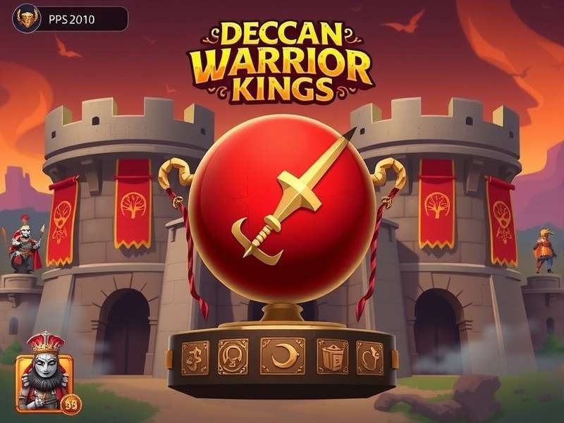Deccan Warrior Kings gameplay showing fort construction